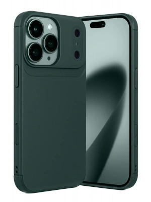 Newface Apple iPhone 17 Pro Max Auto Focus Karbon Kapak - Koyu Yeşil