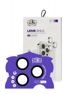 Newface Apple iPhone 17 Pro Max Bilvis Titan Kamera Lens - Lacivert