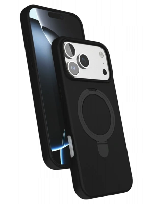 Newface Apple iPhone 17 Pro Max Regal Magsafe Standlı Kapak - Siyah