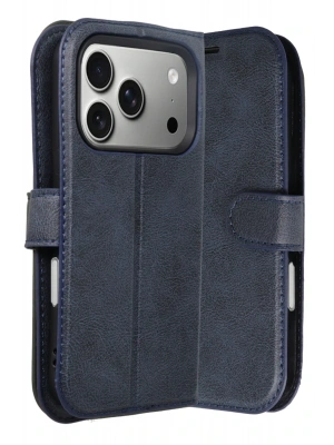 Newface Apple iPhone 17 Pro Max Trend S Plus Kapaklı Kılıf - Lacivert