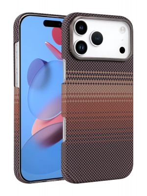 Newface Apple iPhone 17 Pro Max Vega Magsafe Kapak - Çöl Titanyum