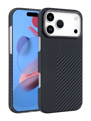 Newface Apple iPhone 17 Pro Vega Magsafe Kapak - Siyah