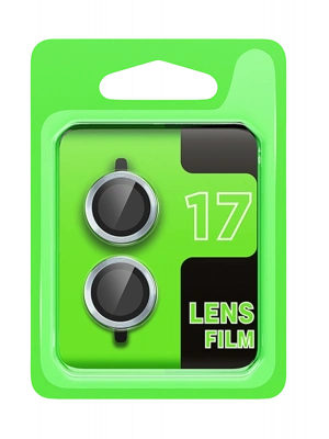 Newface Apple iPhone 17 Raze Metal Kamera Lens - Açık Mavi