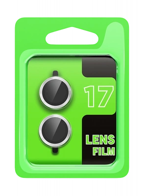 Newface Apple iPhone 17 Raze Metal Kamera Lens - Gümüş