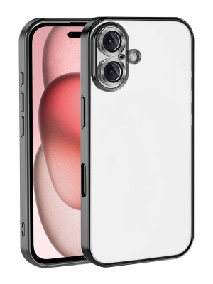 Newface Apple iPhone 17 Razer Lensli Silikon - Siyah