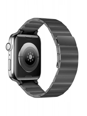 Newface Apple Watch 38mm KR404 Huks Kordon - Siyah