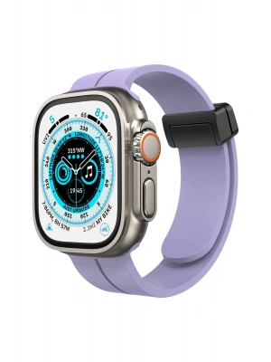 Newface Apple Watch 38mm KR412 Elegance Stylısh Kordon - Lila