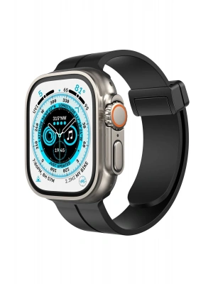 Newface Apple Watch 38mm KR412 Elegance Stylısh Kordon - Siyah
