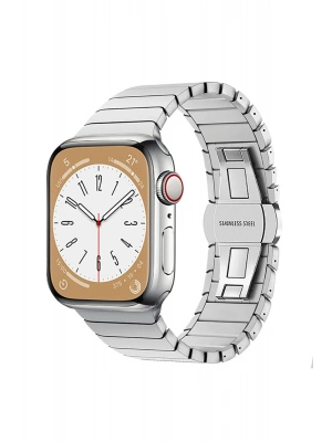 Newface Apple Watch 38mm KR413 Fine Steel Kordon - Gümüş