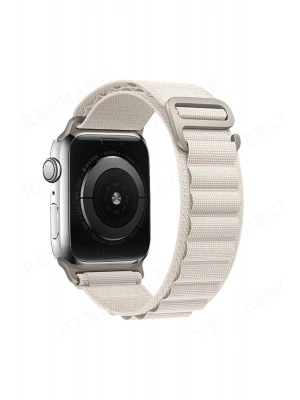 Newface Apple Watch 38mm Mountain Kordon - Beyaz