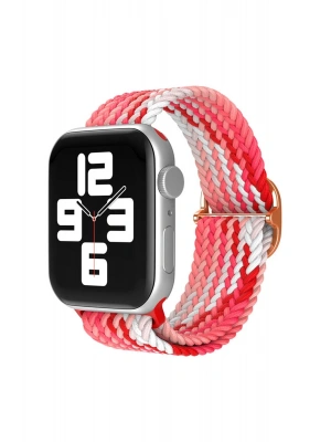 Newface Apple Watch 38mm Star Kordon - Pembe-Kırmızı