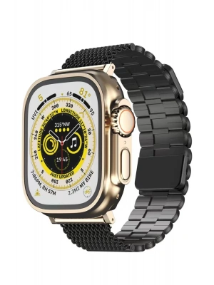 Newface Apple Watch 42mm Ascend Metal Kordon - Siyah
