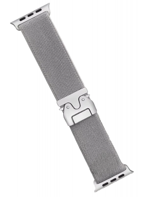 Newface Apple Watch 42mm Forest Kumaş Kordon - Titan Gri