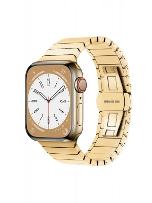 Newface Apple Watch 42mm KR413 Fine Steel Kordon - Gold