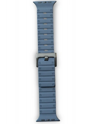 Newface Apple Watch 42mm Magnus Mıknatıslı Silikon Kordon - Mavi