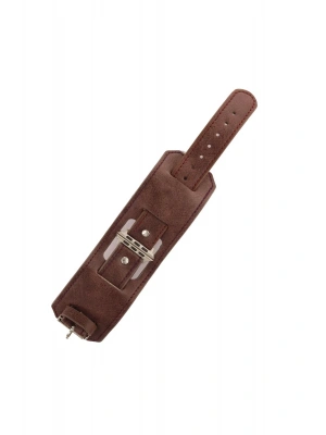 Newface Apple Watch 42mm NL17 Deri Kordon - Mürdüm