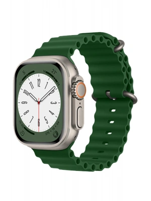 Newface Apple Watch 42mm Ocean Kordon - Koyu Yeşil