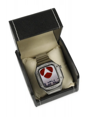 Newface Apple Watch 44mm KR409 Metal Kordon - Gümüş