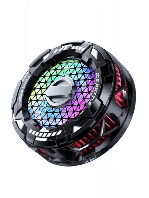 Newface FS02 15W RGB Radyatör Telefon Soğutucu Fan - Siyah