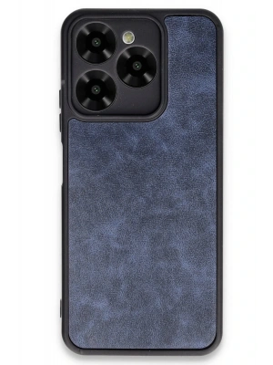 Newface General Mobile Era 30 Kılıf Aras Deri Kapak - Lacivert