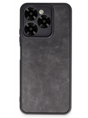 Newface General Mobile Era 30 Kılıf Aras Deri Kapak - Siyah