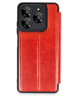 Newface General Mobile Era 30 Kılıf Flip Cover - Kırmızı