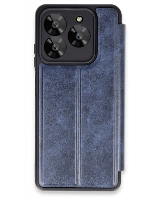 Newface General Mobile Era 30 Kılıf Flip Cover - Lacivert