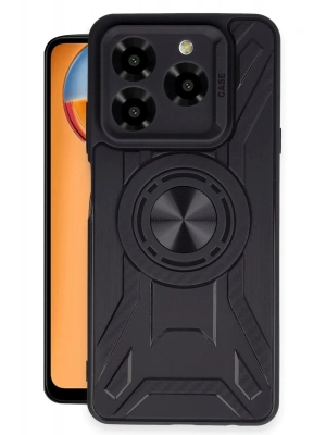 Newface General Mobile Era 30 Kılıf Lincoln Silikon - Siyah