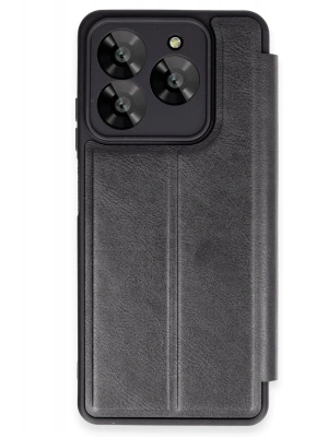 Newface General Mobile Era 50 Kılıf Flip Cover - Siyah