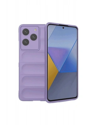 Newface General Mobile Era 50 Kılıf Optimum Silikon - Lila