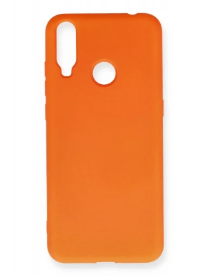 Newface General Mobile GM 10 Kılıf Nano içi Kadife Silikon - Turuncu