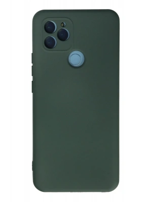 Newface General Mobile GM 21 Kılıf Nano içi Kadife Silikon - Koyu Yeşil