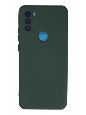 Newface General Mobile GM 21 Plus Kılıf Nano içi Kadife Silikon - Koyu Yeşil