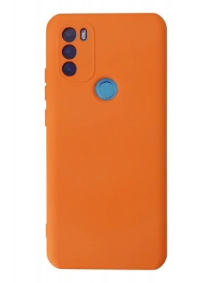 Newface General Mobile GM 21 Plus Kılıf Nano içi Kadife Silikon - Turuncu