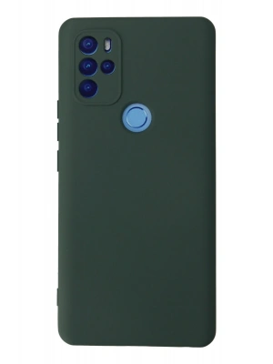 Newface General Mobile GM 21 Pro Kılıf Nano içi Kadife Silikon - Koyu Yeşil