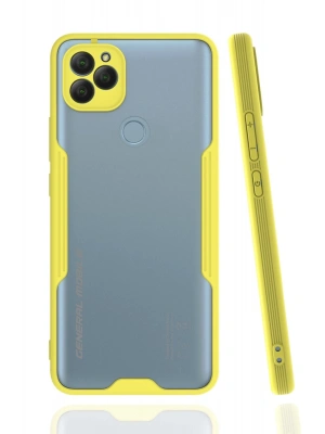 Newface General Mobile GM 22 Kılıf Platin Silikon - Sarı