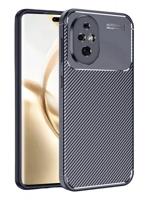 Newface Honor 200 Kılıf Auto Focus Karbon Kapak - Lacivert