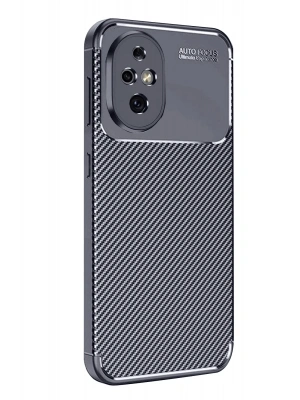 Newface Honor 200 Kılıf Auto Focus Karbon Kapak - Lacivert