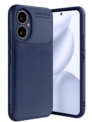 Newface Honor 400 Kılıf Auto Focus Karbon Kapak - Lacivert