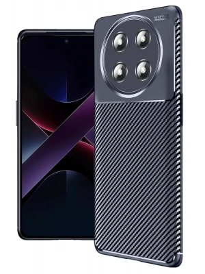 Newface Honor Magic 7 Lite Kılıf Auto Focus Karbon Kapak - Lacivert