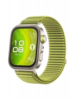 Newface Huawei Fit 4 Braid Kordon - Açık Yeşil