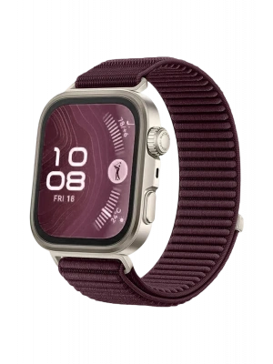 Newface Huawei Fit 4 Braid Kordon - Mürdüm