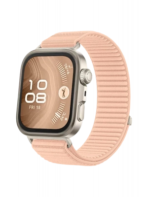 Newface Huawei Fit 4 Braid Kordon - Pudra