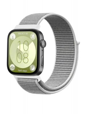 Newface Huawei Fit 4 Hasırlı Cırtcırtlı Kordon - Beyaz