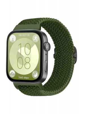 Newface Huawei Fit 4 Star Kordon - Koyu Yeşil