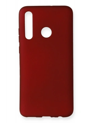 Newface Huawei Honor 20 Lite Kılıf First Silikon - Bordo
