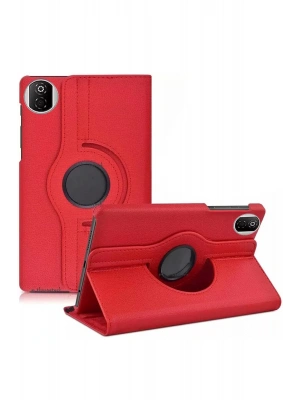 Newface Huawei Honor Pad X7 360 Tablet Deri Kılıf - Kırmızı