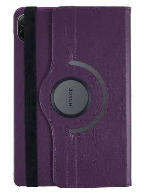 Newface Huawei Honor Pad X8A Kılıf 360 Tablet Deri Kılıf - Mürdüm