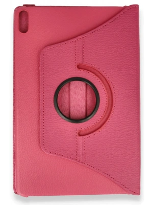 Newface Huawei Honor Pad X8A Kılıf 360 Tablet Deri Kılıf - Pembe