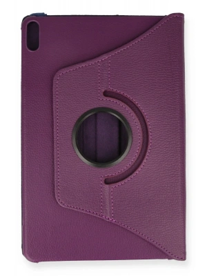 Newface Huawei Honor Pad X9 11.5 Kılıf 360 Tablet Deri Kılıf - Mürdüm